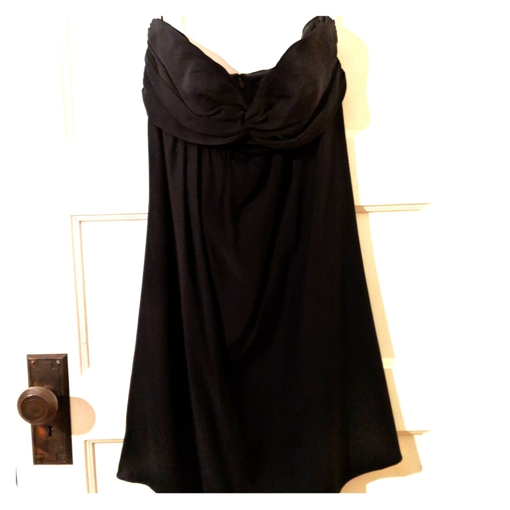 Strapless Little Black Dress from The Limited